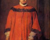 埃德加 德加 : Girl in Red